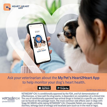 VETMEDIN®-CA1 (pimobendan) Chewable Tablets for Dogs, 1.25 mg, 50ct