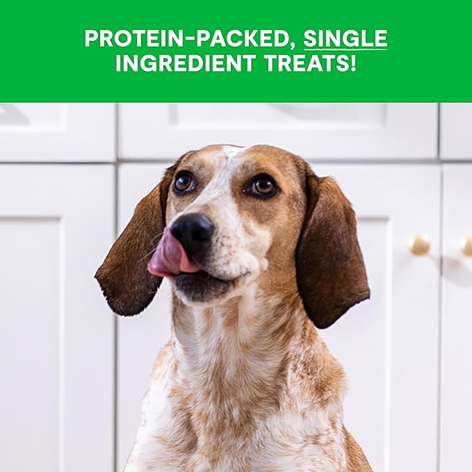 Open Farm Cubes, Freeze-Dried Raw, Single Ingredient Dog Treats, Beef Liver, 3oz Pouch