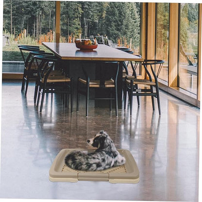 BESPORTBLE Small Thickened Puppy Toilet Tray Indoor PET Training Toilet Non-Slip Design Easy to Clean Household Dog Tray for Potty Training