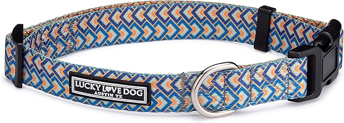 Lucky Love Dog Collars, Comfortable, Soft, Cute Dog Collar for Large Dogs, Murphy, Large