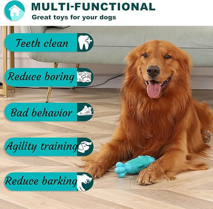 BoYoYo Dog Products Chew Toys, Squeaky Indestructible Dog Toys for Aggressive Chewers, Pet Supplies, Super Chewer, Heavy Duty