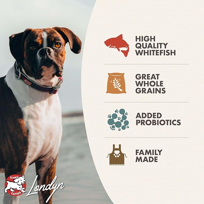 Fromm Classic Adult Whitefish & Rice Dog Food - Premium Dry Dog Food for Large, Medium, & Small Breeds - Whitefish & Rice Recipe - 5 lb