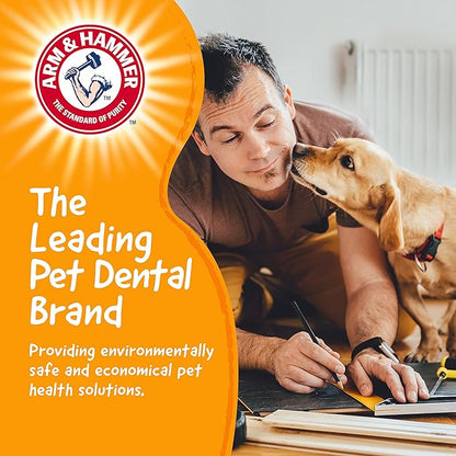 Arm & Hammer for Pets Chew Tools Collection: Wood Blend Hammer Chew Toy for Dogs | Compressed Wood Dog Chew Toys with Baking Soda, Safer & Durable Alternative to Chewing Sticks