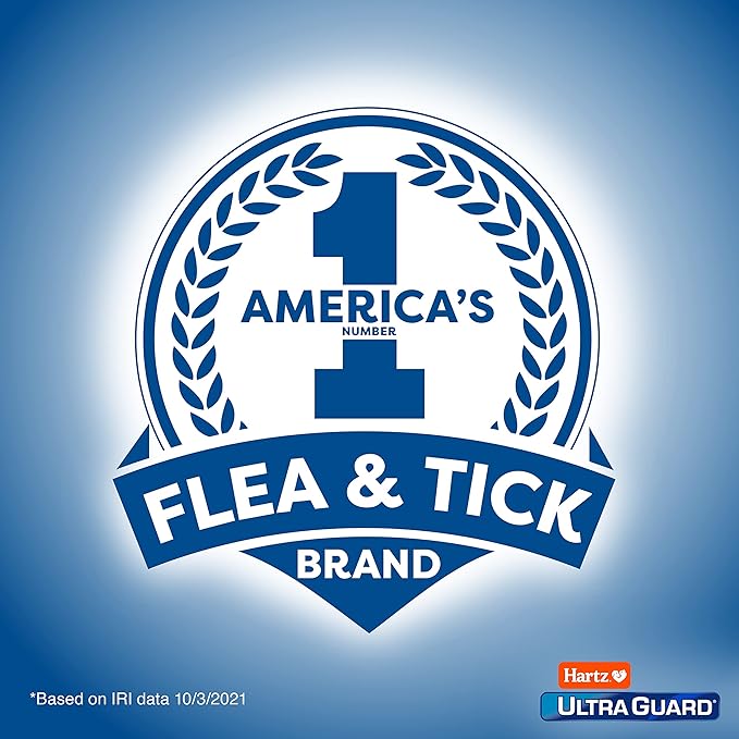 Hartz UltraGuard Flea & Tick Collar for Dogs and Puppies - 26" Neck, 7 Month Protection (Pack of 2)