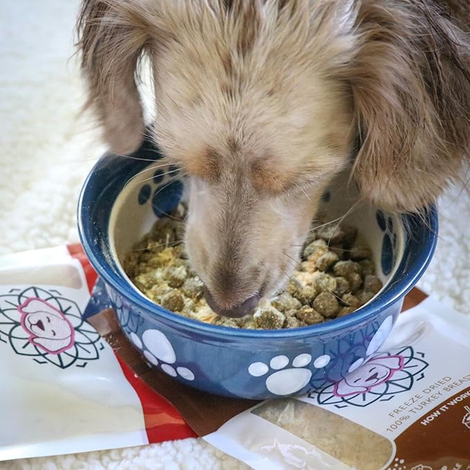 HOLI Lamb Liver Dog Food Topper – Freeze Dried Lamb Liver Dog Topper for Dry Food – Single Ingredient, Human-Grade Meal Topper for Picky Dogs – Grain Free & All Natural - 4oz