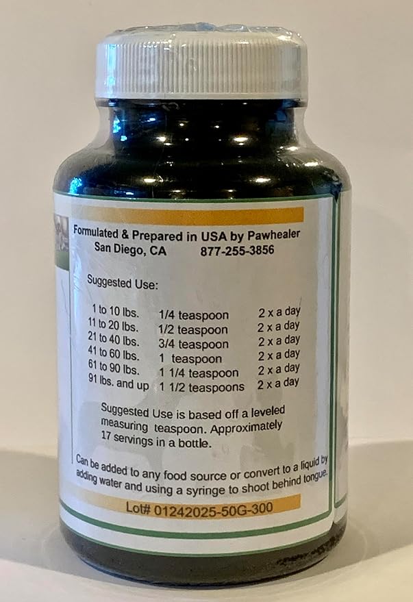 Trachea Support Dog Cough Remedy - Used for Loud, honking Cough - 50 Grams/Powder