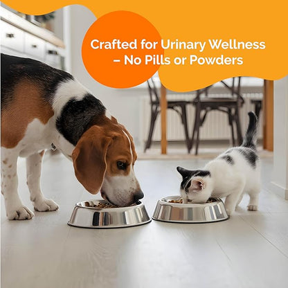 Urinary Tract Infection Care for Cat & Dog | Calming Urinary Tract & Kidney Support for Pets | Bladder Infection Treatment | UTI Drops | Veterinarian Recommended