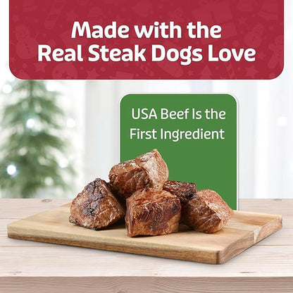 Blue Buffalo Nudges Grillers Dog Treats, Steak, 5-oz. Seasonal Bag (Pack of 2)