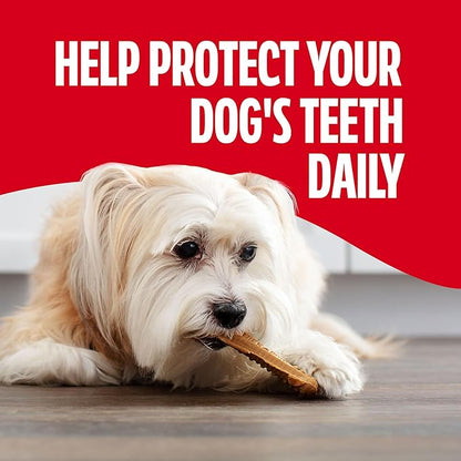 Milk-Bone Brushing Chews Original Chicken Flavor Daily Dental Dog Treats, Mini, 18.9 Oz. Bag