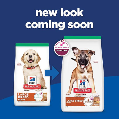 Hill's Science Diet Puppy Large Breed Dry Dog Food, Lamb Meal & Brown Rice, 30 lb. Bag