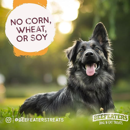 Beefeaters Dog Treats - Beefhide Kabobs 28oz Baked | Dog Food with Real Chicken, Liver & Sweet Potato | Long-Lasting Chew | Promotes Dental Health | Dog Training Treats for All Dog Sizes (Pack of 2)