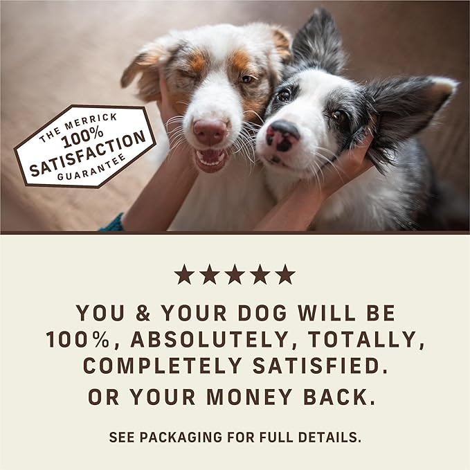 Merrick Power Bites Natural Soft And Chewy Real Meat Dog Treats, Grain Free Snack, Real Turducken Recipe - 6 oz. Bag
