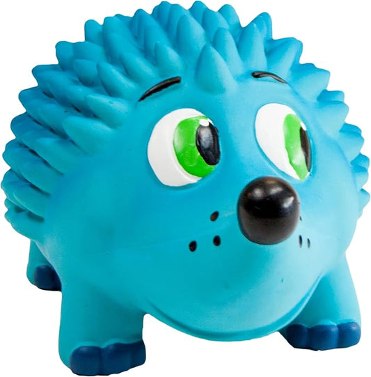 Outward Hound Tootiez Hedgehog Grunting Latex Rubber Dog Toy, Large