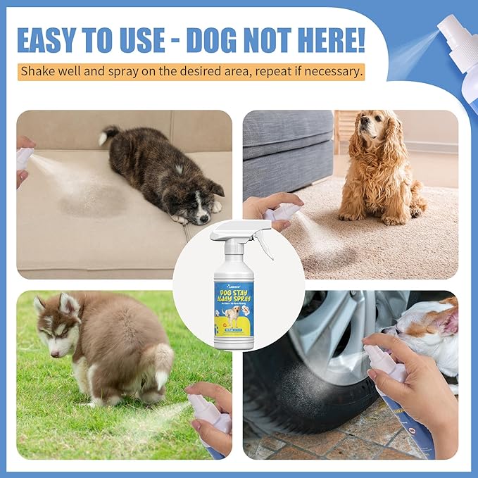 16oz Pet No More Marking for Indoors & Outdoor - Dog Not Here Pee - Pet Training Spray for Dogs - Keep Your Home Clean and Fresh