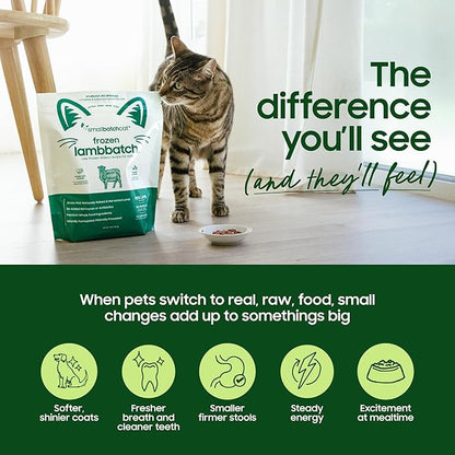 smallbatch Pets Freeze-Dried Raw Dog Food – Lamb Recipe – 7oz Small Bites – High Protein, Grain Free – Complete Meal or Topper – Made in USA with Organic Superfoods 7 Oz, Turkey