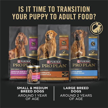 Purina Pro Plan Development Wet Puppy Food,Grain Free Chicken Entree and Grain Free Turkey Entree Variety Pack - 13 oz. Cans,(Pack of 24)