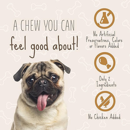 Better Belly Pork Hide Rolls with Smoke Flavor Small, 20 Count, Digestible Pork Hide for Dogs (P-94453)
