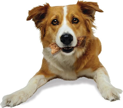 Nylabone Healthy Edibles WILD Natural Dog Chews, Long Lasting Bones for Dogs, Bison Flavor Dog Treats, Medium (2 Count)