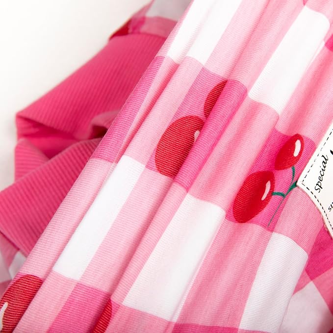 Pink Dog Recovery Suit - Female/Male Onesie, Lightweight, Prevents Shedding & Licking, Medium/Large Dogs