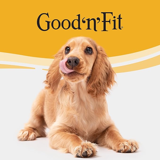 Good n Fit Small Rolls with Real Chicken Liver Flavor, 6 Count, Long-Lasting Highly Digestible Rawhide Chews for Dogs (Pack of 4)