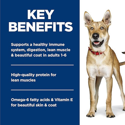 Hill's Science Diet Adult 1-6 Wet Dog Food, Salmon & Barley, 13 oz. Cans, 12-Pack