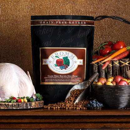 Fromm Four-Star Nutritionals Game Bird Dog Food - Premium Dry Dog Food - Turkey Recipe - 12 lb