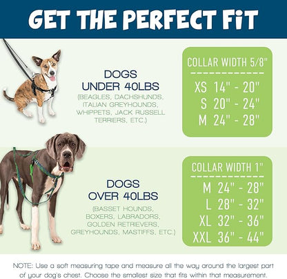 2 Hounds Design Freedom No Pull Dog Harness, Adjustable Harness, Easy Walking & Comfortable Control, Fits Small, Medium & Large Dogs, Solid Colors, Made in USA, 1" XL, Red