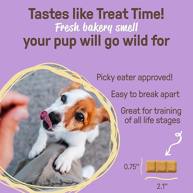 CookiePal Sweet Potato Dog Treats with Flaxseed, Crunchy Human Grade USDA Organic Puppy Treats for Training, Biscuits, 10oz (Pk of 3)