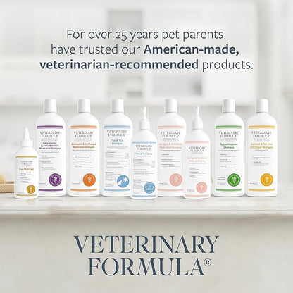 Veterinary Formula Flea and Tick Spray for Dogs, 8 oz – Easy-to-Use Dog Flea Spray, Kills on Contact, Prevents Egg & Larval Development for 14 weeks
