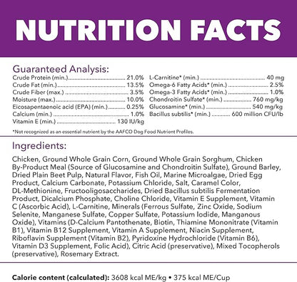 IAMS Advanced Health Mobility Support, Dry Dog Food, Chicken & Whole Grain, Adult Dog Food Dry Recipe, 13.5 lb. Bag