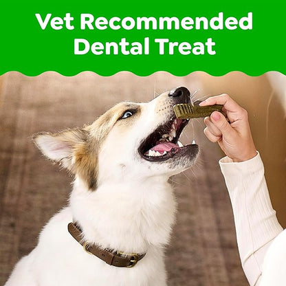 Greenies Dog Treats, Veterinarian-Recommended Natural Dental Dog Treats, Large Size, Sweet Potato Flavor, 36 oz. Pack, 24 Count