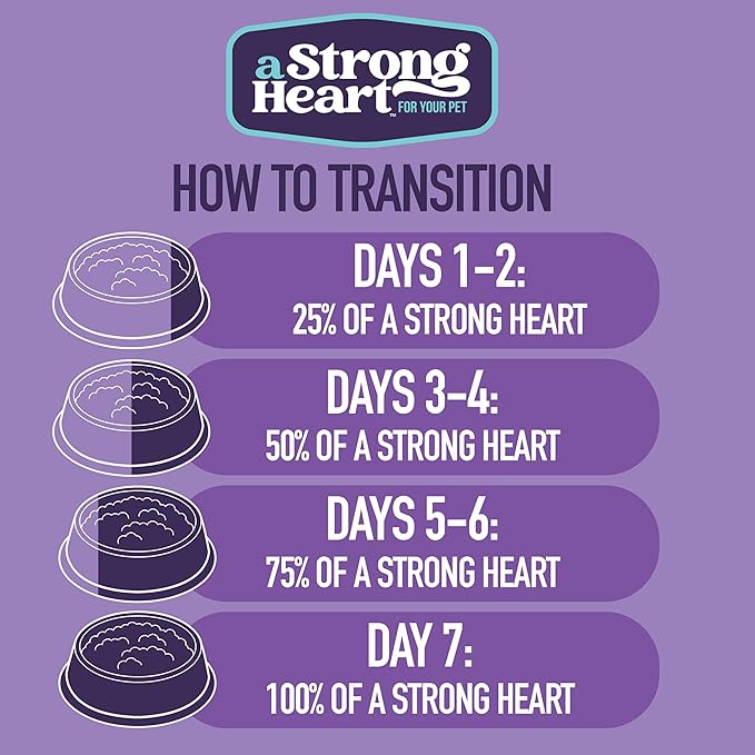 A Strong Heart Wet Dog Food, Country Stew - 22 oz Cans (Pack of 12), Made in The USA with Real Beef, Carrots & Peas