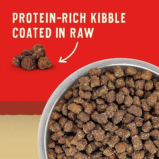 Stella & Chewy's Wild Red Dry Dog Food Raw Coated High Protein Wholesome Grains Red Meat Recipe, 21 lb. Bag