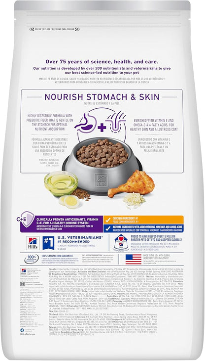 Hill's Science Diet Adult Sensitive Stomach & Skin Dry Dog Food, Chicken, 4 lb. Bag