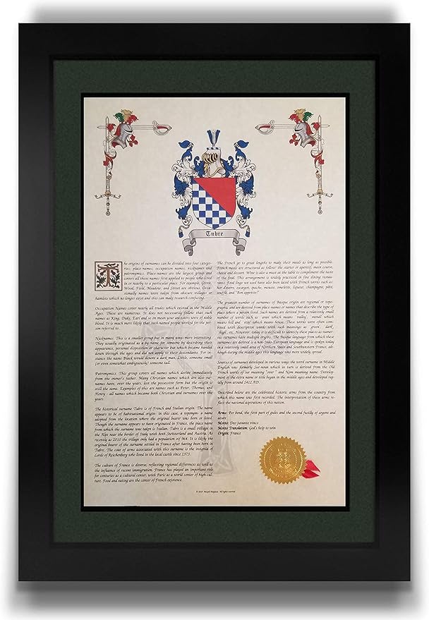 Mr Sweets Van Wormer Coat of Arms, Crest & History 11x17 Print - Name Meaning, Genealogy, Family Tree Aid, Ancestry, Ancestors, Namesakes - Surname Origin: Dutch Holland The Netherlands