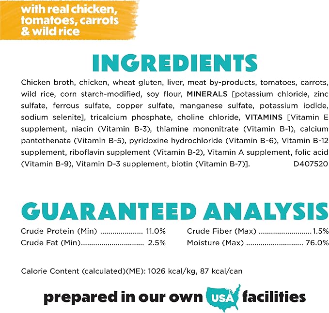Beneful Purina Small Breed Wet Dog Food in Gravy, IncrediBites with Real Chicken - (16 Packs of 3) 3 oz. Cans