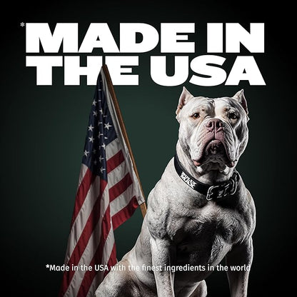 Bully Max Dry Dog Food for Adult & Puppy - High Protein & Fat for Muscle & Weight Gain - High Performance Healthy Dog Food Supplements - Small & Large Breed (535 Calories Per Cup), Chicken, 40 lb. Bag