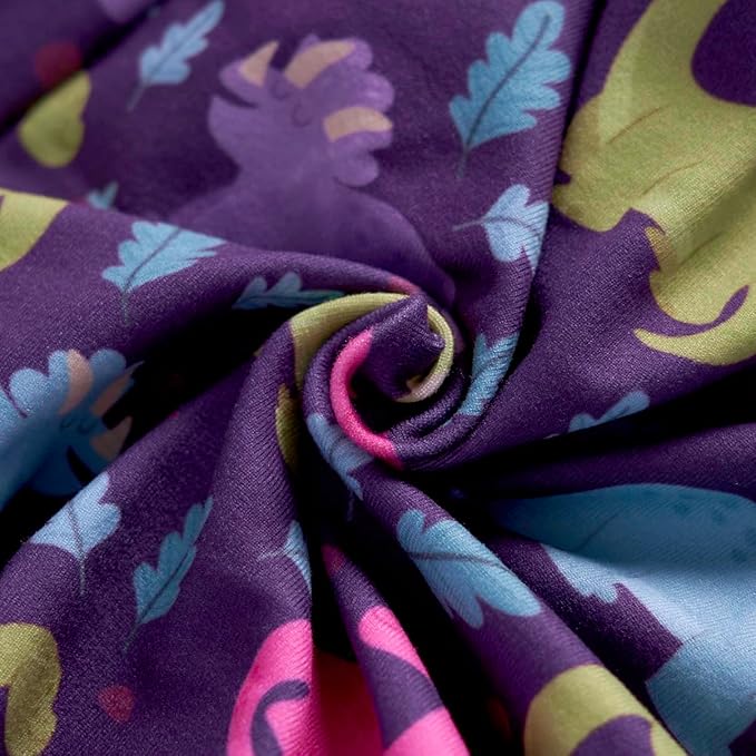 PetWarm Post Neuter Surgery Suit for Dogs Male, Dog Coat's Inner Clothes, Substitute E-Collar and Cone, Dog Onesies Pet Surgery Recovery Suit for Dogs, Dinosaur Pattern, Purple, XL