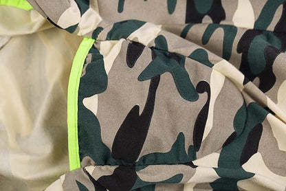 Dog Pajamas Jumpsuit for Medium Large Dogs,Lightweight Pjs Clothes Apparel Onesies,Shirt Size Dogs After Surgery, Full Belly (34 (Chest 35.04 in | Backlength 23.62 in), Green Camo)