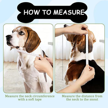 Soft Cone for Dogs to Stop Licking,Dog Cones for Small Medium Large Pets After Surgery Recovery Collar Elizabethan Collars Comfy Fabric Elizabeth Prevent Dog Licking Alternative(Grey, M)