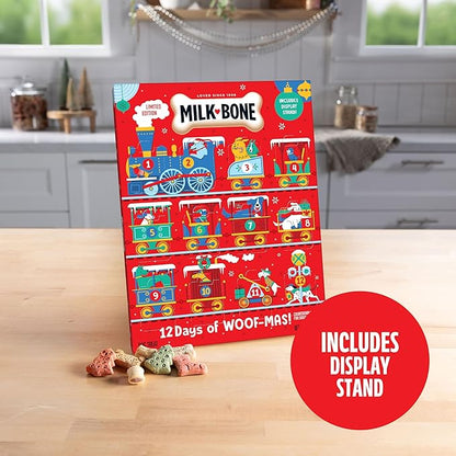 Milk-Bone Holiday 12 Day Treat Calendar, 2.85 oz Box