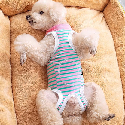 2 Packs Pet Dog Recovery Onesie Suit for Dogs Cats After Surgery,Dog Abdominal Wounds Bandages Cone E-Collar Alternative. (Grey, XXL)
