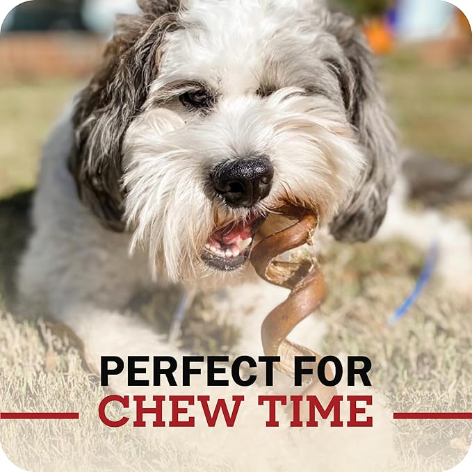 Redbarn Pet Products 7 Inch Bully Sticks - Case of 35 - Naturally Low Odor Long Lasting 100% Beef Chews for Medium Large Dogs & Puppies - Best Single Ingredient Treat Reward