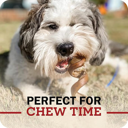 Redbarn Pet Products 7 Inch Bully Sticks - Case of 35 - Naturally Low Odor Long Lasting 100% Beef Chews for Medium Large Dogs & Puppies - Best Single Ingredient Treat Reward