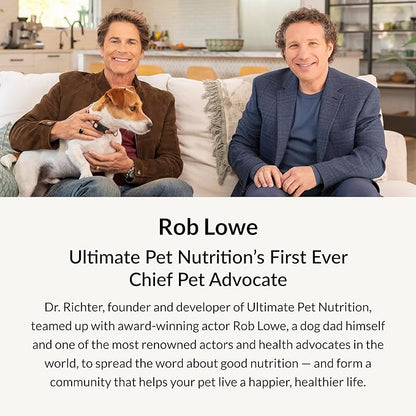 ULTIMATE PET NUTRITION Nutra Complete Bone Broth Infusions, 100% Freeze Dried Raw Veterinarian Formulated Dog Food with Antioxidants Prebiotics and Amino Acids, (3 Pound, Bone Broth Fish)