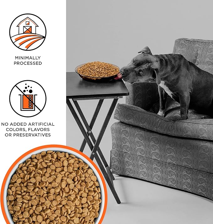 BIXBI Liberty Grain-Free Dry Dog Food, Chicken Recipe – Fresh Meat, High Protein, No Meat Meals – USA Made, 11 lbs