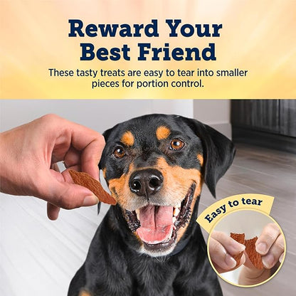 Blue Buffalo True Chews Premium Jerky Cuts Dog Treats, Made in the USA with Natural Ingredients, Chicken, 12-oz Bag