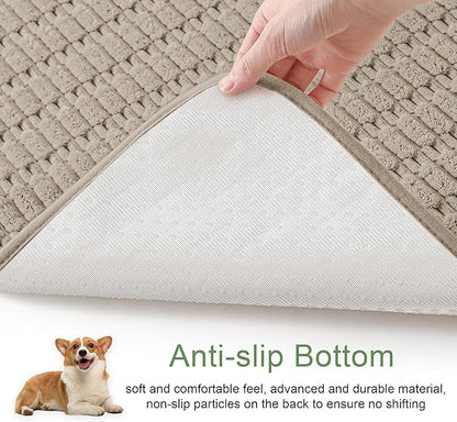 Washable Pee Pads for Dogs, Reusable Puppy Pads Dog Pads, Non-Slip Dog Pee Pads, Leakproof Pet Pee Pads Wee Wee Pads for Dogs. (Brown, 60"x60"(Pack of 1))