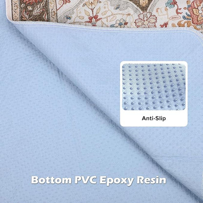 INVENHO 2PACK Washable Pee Pads for Dogs 60"x48" Reusable Dog Pads Extra Large Upgrade Non-Slip Dog Pee Pads Heavy Absorbency Puppy Pee Pads Quick Dry Whelping Pads/Waterproof Puppy Training Pad