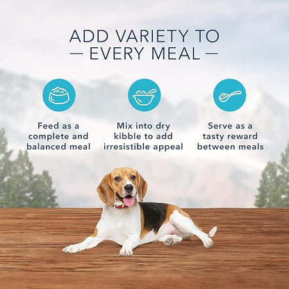 Blue Buffalo Wilderness Adult Wet Dog Food, Healthy Weight, High-Protein and Grain-Free, Turkey & Chicken Recipe, 12.5-oz. Can